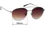 Sunglass Fix Replacement Lenses for Giorgio Armani AR 6032-J - 55mm Wide 