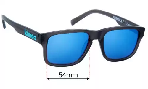 Sunglass Fix Replacement Sunglass Lenses Kimoa Formula E - 55mm wide 