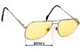 Sunglass Fix Replacement Lenses for Menrad MOD 897 - 58mm Wide 