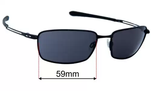Oakley Nanowire 4.0 Replacement Lenses 59mm wide 