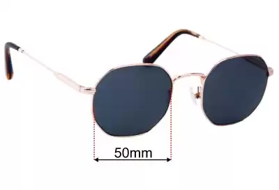 Oscar Wylee Soma Replacement Lenses 50mm wide 
