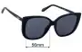 Sunglass Fix Replacement Lenses for Quay Ever After - 56mm Wide 