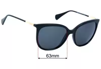 Ralph Lauren RA 5248 Replacement Lenses 56mm wide 