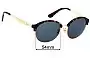 Sunglass Fix Replacement Lenses for Ray-Ban RB3564D - 54mm Wide 