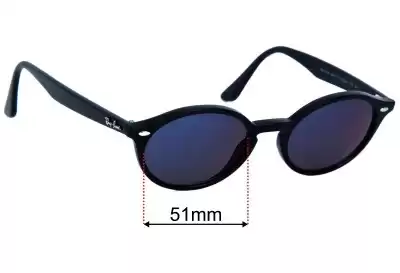 Ray-Ban RB4315 Lentes de Repuesto 51mm wide 