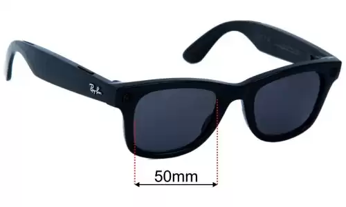 Ray-Ban RW4002 Stories  Replacement Lenses 50mm wide 