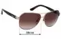 Sunglass Fix Replacement Lenses for Salvatore Ferragamo SF138SA - 59mm Wide 