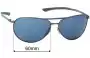 Sunglass Fix Replacement Lenses for Smith Serpico SLIM 2.0 - 60mm Wide 