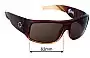 Sunglass Fix Replacement Lenses for Spy Optic Clash - 62mm Wide 