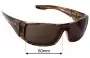 Sunglass Fix Replacement Lenses for Spy Optic Cooper - 60mm Wide 