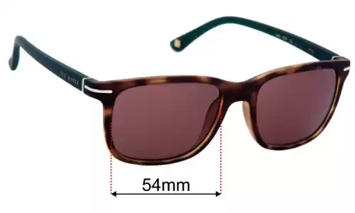 Ted Baker Lars 1572 Replacement Sunglass Lenses - 54mm 