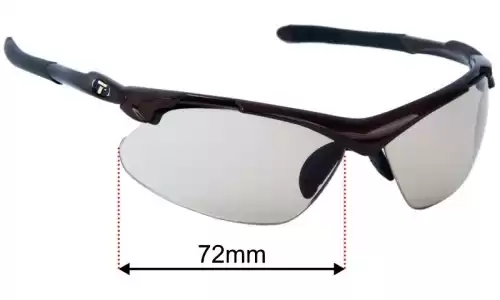 Sunglass Fix Replacement Lenses for Tifosi Optics Tyrannt 2.0 - 72mm Wide 