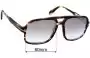 Sunglass Fix Replacement Lenses for Tom Ford Falconer-02 TF884 - 60mm Wide 