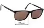Sunglass Fix Replacement Lenses for Tommy Hilfiger TH Sun Rx 26 - 57mm Wide 