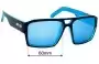 Sunglass Fix Ersatzgläser für Unit Vault - 60mm Wide 