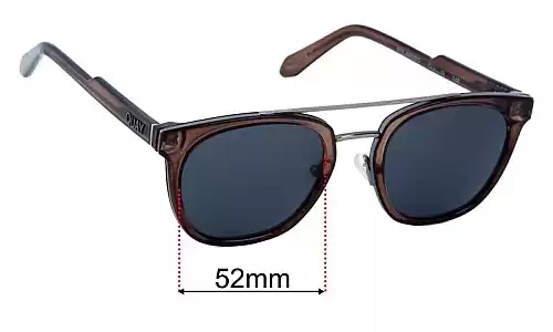 Quay Coolin Replacement Sunglass Lenses 52mm 