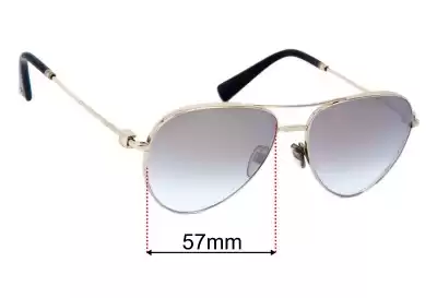 Valentino VA2034 Replacement Lenses 57mm wide 