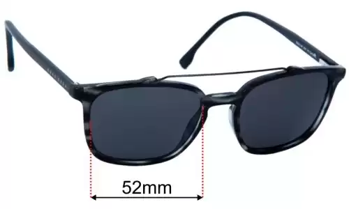Hugo Boss 1049 Replacement Sunglass Lenses 52mm 