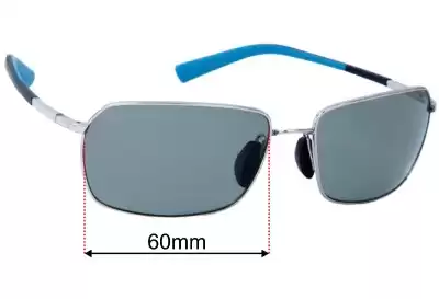 Maui Jim MJ323 High Tide Verres de Remplacement 60mm wide 