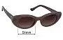 Sunglass Fix Verres de Remplacement pour Anine Bing Ojai - 51mm Wide 