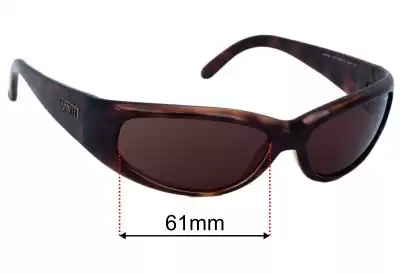 Arnette Catfish AN4174 Replacement Lenses 61mm wide 
