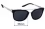 Sunglass Fix Verres de Remplacement pour Arnette Juncture AN4232 - 56mm Wide 