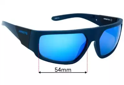 Arnette Heist 3.0 AN4304 Replacement Lenses 63mm wide 
