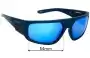 Sunglass Fix Verres de Remplacement pour Arnette Heist 3.0 AN4304 - 63mm Wide 
