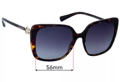 Bvlgari 8225-B Replacement Lenses 56mm wide 