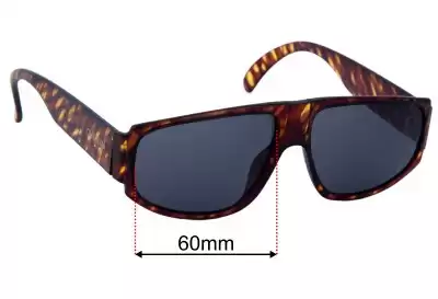 Carrera 5448 Ersatzgläser 60mm wide 