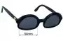 Sunglass Fix Replacement Lenses for Chanel 01944 - 54mm Wide 