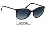 Sunglass Fix Replacement Lenses for Chanel 5278 - 55mm Wide 