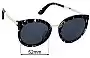 Sunglass Fix Verres de Remplacement pour Dolce & Gabbana DG4268F (Low Bridge Fit) - 52mm Wide 