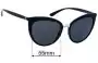 Sunglass Fix Lentes de Repuesto para Dolce & Gabbana DG6113 - 55mm Wide 