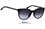 Sunglass Fix Verres de Remplacement pour Emporio Armani EA4003F - 55mm Wide 