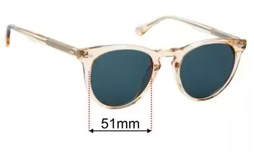 Epokhe Darko Replacement Sunglass Lenses 51mm 