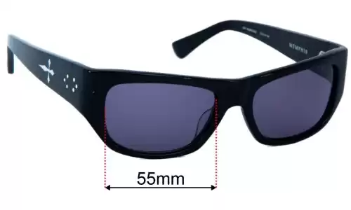 Epokhe Memphis Replacement Sunglass Lenses 55mm 