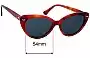Sunglass Fix Replacement Lenses for Epokhe Poka - 54mm Wide 