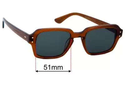 Epokhe Wilson Replacement Lenses 51mm wide 
