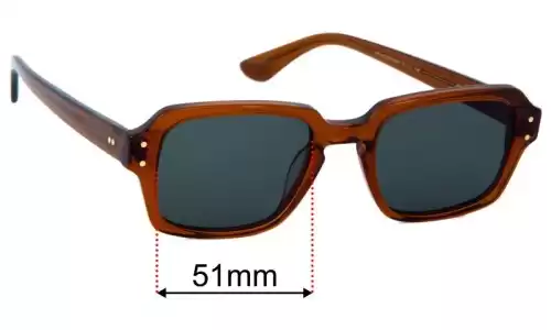Epokhe Wilson Replacement Sunglass Lenses 51mm  