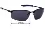 Sunglass Fix Replacement Lenses for EYTYS Aero - 67mm Wide 