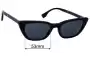 Sunglass Fix Replacement Lenses for Fendi FE 40089I - 53mm Wide 