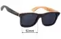 Sunglass Fix Verres de Remplacement pour Grown Skateboard - 52mm Wide 
