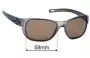 Sunglass Fix Lentes de Repuesto para Julbo Camino - 58mm Wide 