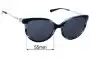 Sunglass Fix Replacement Lenses for Michael Kors MK2052 Abi - 55mm Wide 