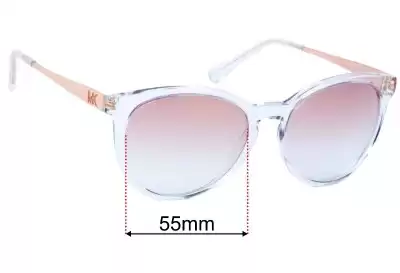 Michael Kors MK2143 Tampa Lentes de Repuesto 55mm wide 