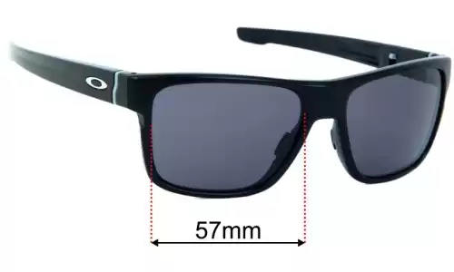 Oakley Crossrange OO9361 Replacement Lenses 57mm wide 