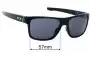 Sunglass Fix Replacement Lenses for Oakley Crossrange OO9361 - 57mm Wide 