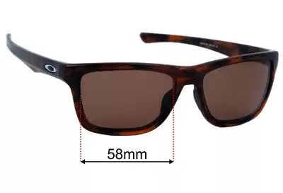 Oakley Holston OO9334 Replacement Lenses 58mm wide 