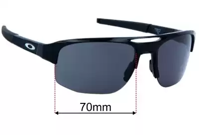 Oakley Mercenary OO9424 Replacement Lenses 70mm wide 